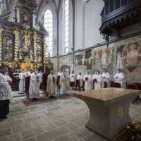 23. Prachatice: obřad otevření kostela sv. Jakuba po rekonstrukci