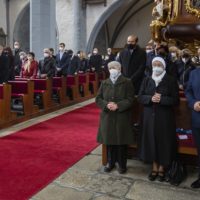 24. Prachatice: obřad otevření kostela sv. Jakuba po rekonstrukci