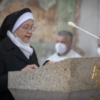 3. Prachatice: obřad otevření kostela sv. Jakuba po rekonstrukci