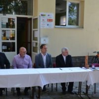 1. Uložení časové schránky na věž kostela sv. Vojtěcha