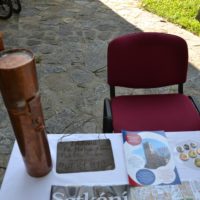 6. Uložení časové schránky na věž kostela sv. Vojtěcha