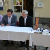 10. Uložení časové schránky na věž kostela sv. Vojtěcha