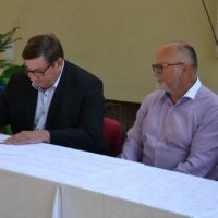 12. Uložení časové schránky na věž kostela sv. Vojtěcha