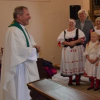 Krojovaná mše svatá v Lomnici nad Lužnicí