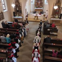 7. Krojovaná mše svatá v Lomnici nad Lužnicí