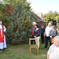 11. Vyhnanice (farnost Hlavatce): poutní mše sv. a žehnání kaple