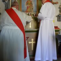 15. Vyhnanice (farnost Hlavatce): poutní mše sv. a žehnání kaple