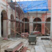 3. Pokračují opravy poutního areálu v Římově