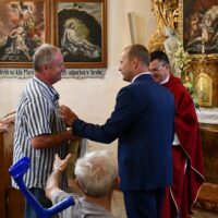 41. TUČAPY: svěcení nových zvonů