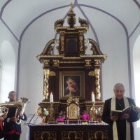 MALŠÍN: Žehnání obnovené kaple na Turmbergu