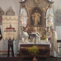 4. MALŠÍN: Žehnání obnovené kaple na Turmbergu