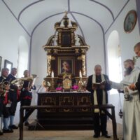 6. MALŠÍN: Žehnání obnovené kaple na Turmbergu