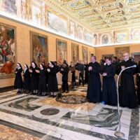 1. Česká kolej Nepomucenum na audienci u papeže