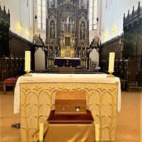 1. Č. BUDĚJOVICE: Slavnostní uložení ostatků bl. Jindřicha Libraria