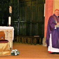 16. Č. BUDĚJOVICE: Slavnostní uložení ostatků bl. Jindřicha Libraria