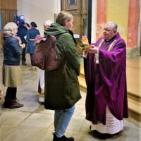 26. Č. BUDĚJOVICE: Slavnostní uložení ostatků bl. Jindřicha Libraria