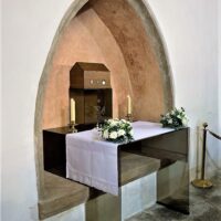 38. Č. BUDĚJOVICE: Slavnostní uložení ostatků bl. Jindřicha Libraria