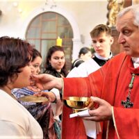 45. SOBĚSLAV: Biřmování