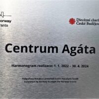 1. DOBRÁ VODA u ČB: Otec biskup požehnal Centrum Agáta