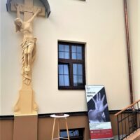 7. DOBRÁ VODA u ČB: Otec biskup požehnal Centrum Agáta