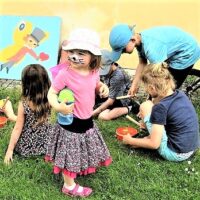 NEPOMUK: Den dětí na farní zahradě Arciděkanství