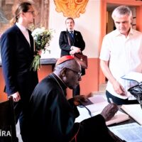 34. Kardinál Robert Sarah v Římově