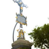 2. ROJICE U RADOMYŠLE: Žehnání obnoveného kříže