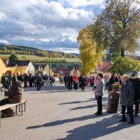 4. LAŽIŠTĚ: Svatohubertská slavnost k 60. výročí založení mysliveckého spolku