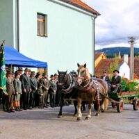 5. LAŽIŠTĚ: Svatohubertská slavnost k 60. výročí založení mysliveckého spolku