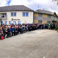 8. LAŽIŠTĚ: Svatohubertská slavnost k 60. výročí založení mysliveckého spolku