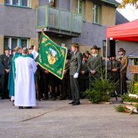 15. LAŽIŠTĚ: Svatohubertská slavnost k 60. výročí založení mysliveckého spolku