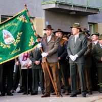 17. LAŽIŠTĚ: Svatohubertská slavnost k 60. výročí založení mysliveckého spolku