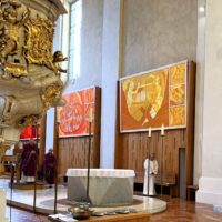 13. Popeleční středa v katedrále sv. Mikuláše 2024