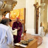 15. Popeleční středa v katedrále sv. Mikuláše 2024