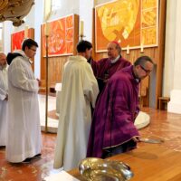 20. Popeleční středa v katedrále sv. Mikuláše 2024