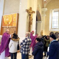 23. Popeleční středa v katedrále sv. Mikuláše 2024