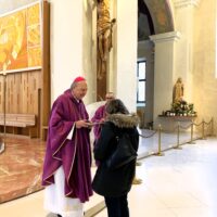 25. Popeleční středa v katedrále sv. Mikuláše 2024