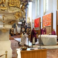 28. Popeleční středa v katedrále sv. Mikuláše 2024