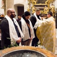 Velikonoční vigilie s křestem v Třeboni