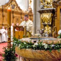 12. Velikonoční vigilie s křestem v Třeboni