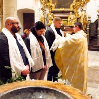 14. Velikonoční vigilie s křestem v Třeboni