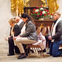 21. Velikonoční vigilie s křestem v Třeboni