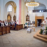 3. Křest dospělých v klášterním kostele ČB