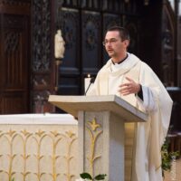 4. Křest dospělých v klášterním kostele ČB