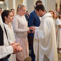 6. Křest dospělých v klášterním kostele ČB