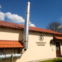 1. Slavnostní odlití zvonu pro kapli v Křenově