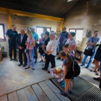 2. Slavnostní odlití zvonu pro kapli v Křenově