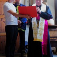 6. Slavnostní odlití zvonu pro kapli v Křenově