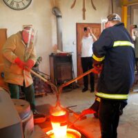 9. Slavnostní odlití zvonu pro kapli v Křenově