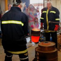 10. Slavnostní odlití zvonu pro kapli v Křenově